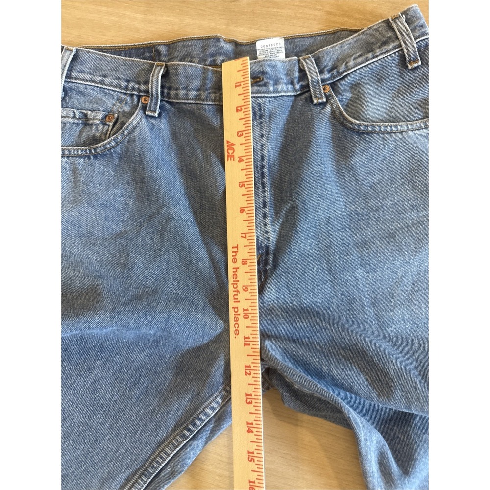 Vtg 1999 Levi's 505 Jeans Men Sz 36 x 32 Blue Made in Columbia Straight Leg - Picture 10 of 12